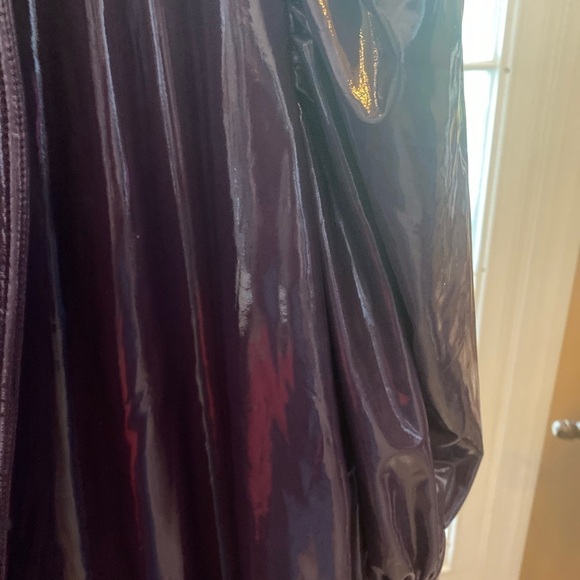NWOT BAR III LONG EGGPLANT PURPLE DUSTER SIZE 3X - Picture 4 of 11